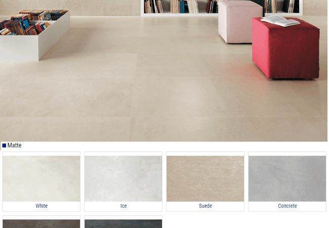 Olympia Tiles Unglazed Porcelain Floor & Wall Tiles