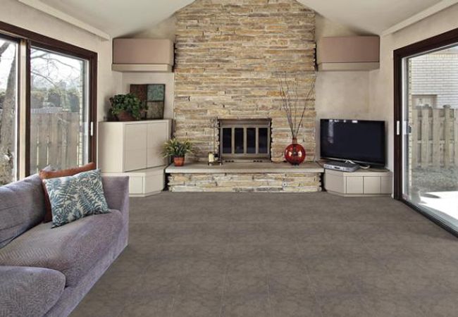 Olympia Montagne Matte Porcelain Tiles Color: Ivory, Beige Size: 12x12