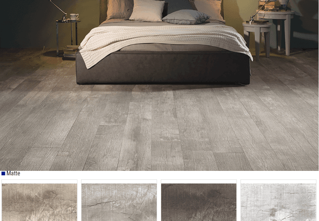 Olympia Nirvana Matte Wood Look Porcelain Tiles Color: Beige, Grey, Nero, White Size: 8x48