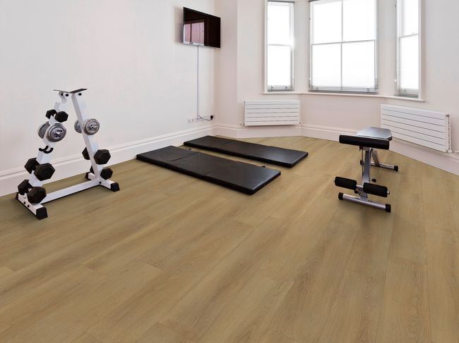 Shaw Dwell Warm Honey Luxury Vinyl Plank view 2