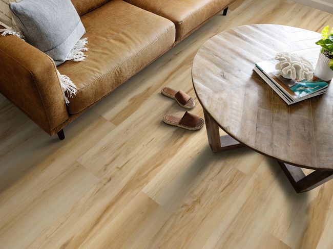 Shaw Fresh Take Butterfly White Luxury Vinyl Plank view 2