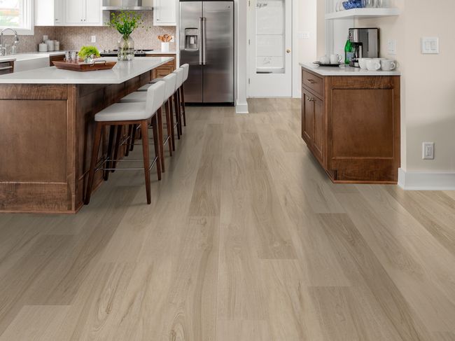 Shaw Fresh Take Lounge Greige Luxury Vinyl Plank view 2