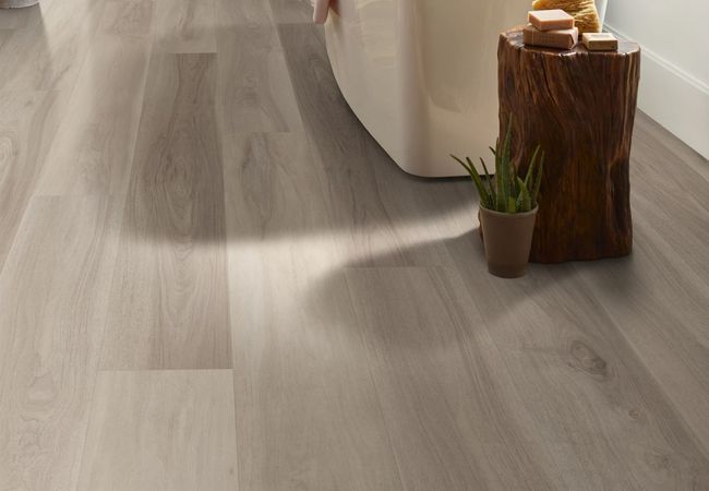 Shaw Titan HD Plus Platinum Renewed Hickory Luxury Vinyl Plank view 2