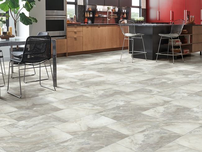 Shaw Paragon Tile Plus White Onyx Luxury Vinyl Tile view 2