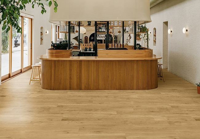 Twelve Oaks Flooring Foundation 2520 Butter Tea view 2