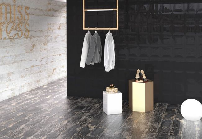 Urban Zebra Larvik Porcelain Tile Black - Image 4
