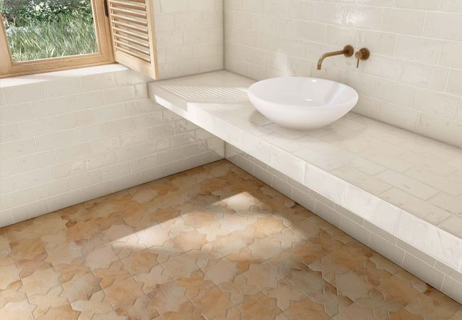 Urban Zebra Malta Porcelain Tile Dove view 7