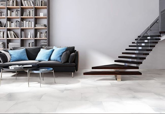 Urban Zebra Poetry Porcelain Tile Grey view 5